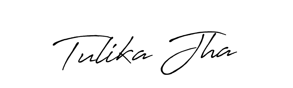 This is the best signature style for the Tulika Jha name. Also you like these signature font (Antro_Vectra_Bolder). Mix name signature. Tulika Jha signature style 7 images and pictures png