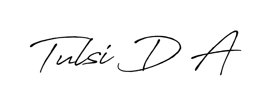 Best and Professional Signature Style for Tulsi D A. Antro_Vectra_Bolder Best Signature Style Collection. Tulsi D A signature style 7 images and pictures png