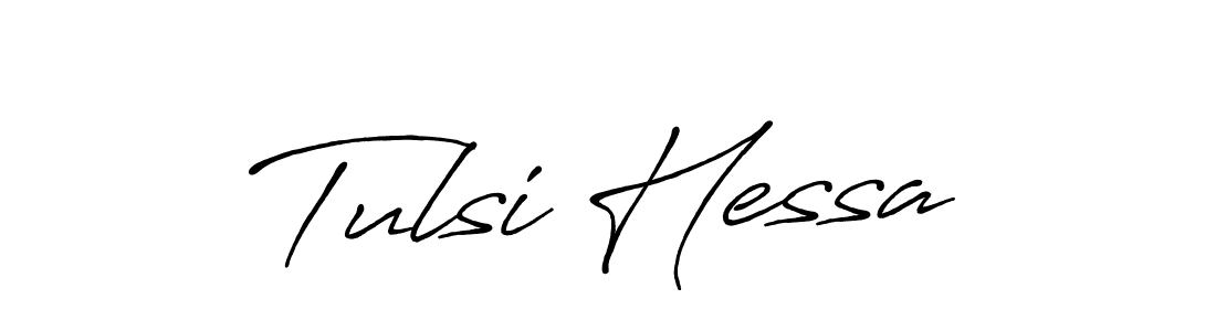 You can use this online signature creator to create a handwritten signature for the name Tulsi Hessa. This is the best online autograph maker. Tulsi Hessa signature style 7 images and pictures png