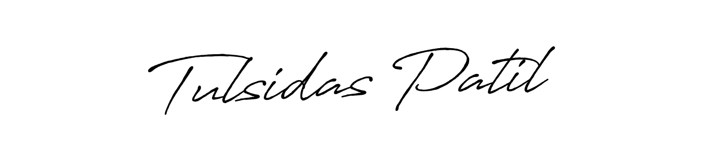 How to make Tulsidas Patil signature? Antro_Vectra_Bolder is a professional autograph style. Create handwritten signature for Tulsidas Patil name. Tulsidas Patil signature style 7 images and pictures png
