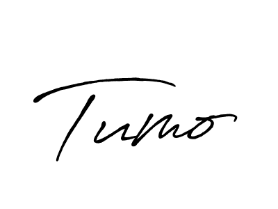 How to make Tumo signature? Antro_Vectra_Bolder is a professional autograph style. Create handwritten signature for Tumo name. Tumo signature style 7 images and pictures png