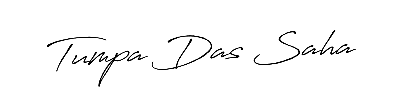 The best way (Antro_Vectra_Bolder) to make a short signature is to pick only two or three words in your name. The name Tumpa Das Saha include a total of six letters. For converting this name. Tumpa Das Saha signature style 7 images and pictures png