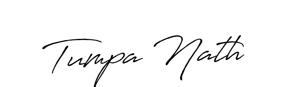 Create a beautiful signature design for name Tumpa Nath. With this signature (Antro_Vectra_Bolder) fonts, you can make a handwritten signature for free. Tumpa Nath signature style 7 images and pictures png