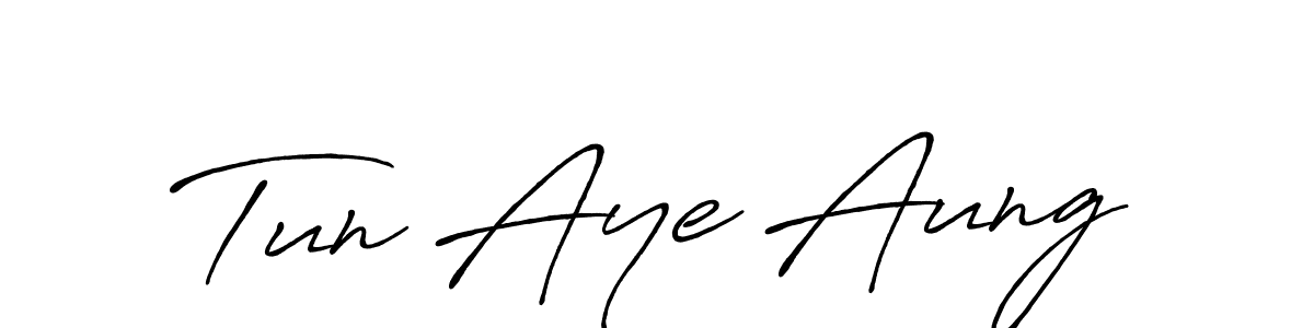 You can use this online signature creator to create a handwritten signature for the name Tun Aye Aung. This is the best online autograph maker. Tun Aye Aung signature style 7 images and pictures png