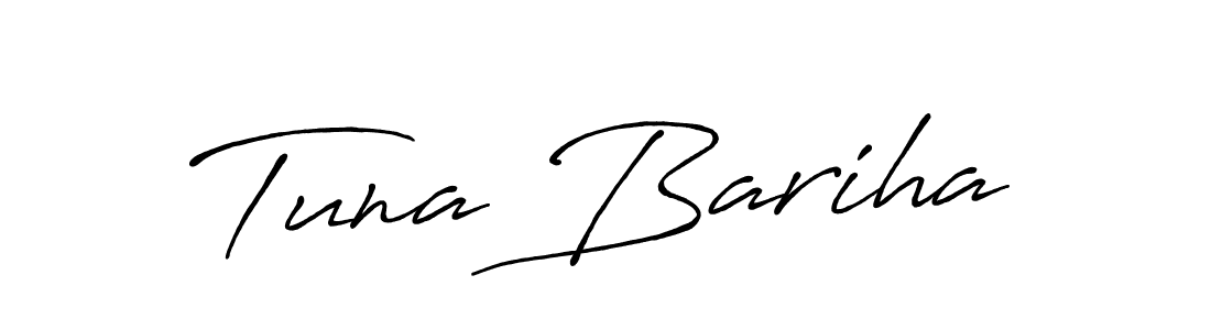 See photos of Tuna Bariha official signature by Spectra . Check more albums & portfolios. Read reviews & check more about Antro_Vectra_Bolder font. Tuna Bariha signature style 7 images and pictures png