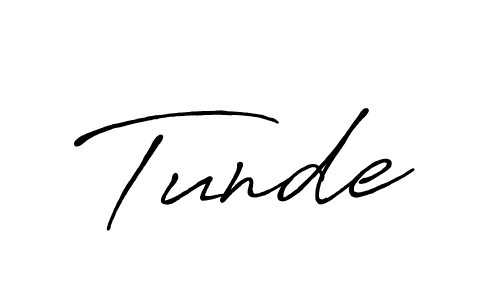 The best way (Antro_Vectra_Bolder) to make a short signature is to pick only two or three words in your name. The name Tunde include a total of six letters. For converting this name. Tunde signature style 7 images and pictures png