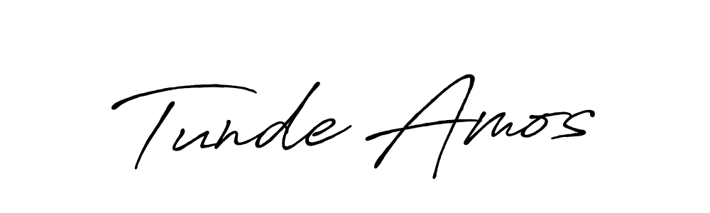 Once you've used our free online signature maker to create your best signature Antro_Vectra_Bolder style, it's time to enjoy all of the benefits that Tunde Amos name signing documents. Tunde Amos signature style 7 images and pictures png