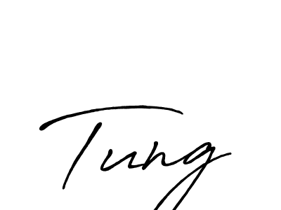 Similarly Antro_Vectra_Bolder is the best handwritten signature design. Signature creator online .You can use it as an online autograph creator for name Tung. Tung signature style 7 images and pictures png