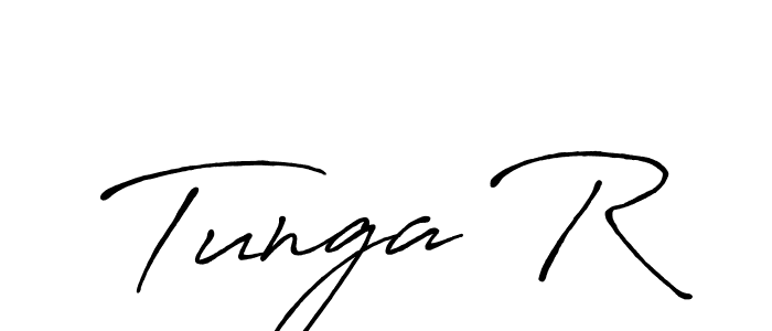 You should practise on your own different ways (Antro_Vectra_Bolder) to write your name (Tunga R) in signature. don't let someone else do it for you. Tunga R signature style 7 images and pictures png
