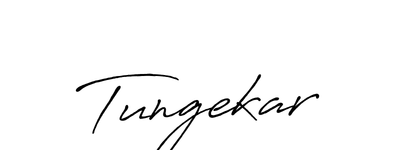 Tungekar stylish signature style. Best Handwritten Sign (Antro_Vectra_Bolder) for my name. Handwritten Signature Collection Ideas for my name Tungekar. Tungekar signature style 7 images and pictures png