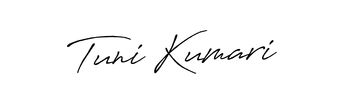 It looks lik you need a new signature style for name Tuni Kumari. Design unique handwritten (Antro_Vectra_Bolder) signature with our free signature maker in just a few clicks. Tuni Kumari signature style 7 images and pictures png