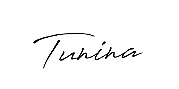 Best and Professional Signature Style for Tunina. Antro_Vectra_Bolder Best Signature Style Collection. Tunina signature style 7 images and pictures png