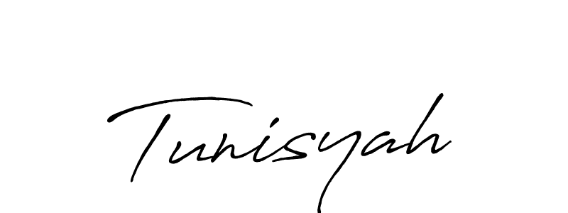 Similarly Antro_Vectra_Bolder is the best handwritten signature design. Signature creator online .You can use it as an online autograph creator for name Tunisyah. Tunisyah signature style 7 images and pictures png