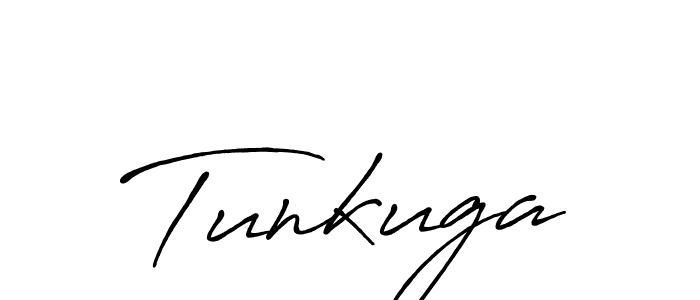 Also we have Tunkuga name is the best signature style. Create professional handwritten signature collection using Antro_Vectra_Bolder autograph style. Tunkuga signature style 7 images and pictures png