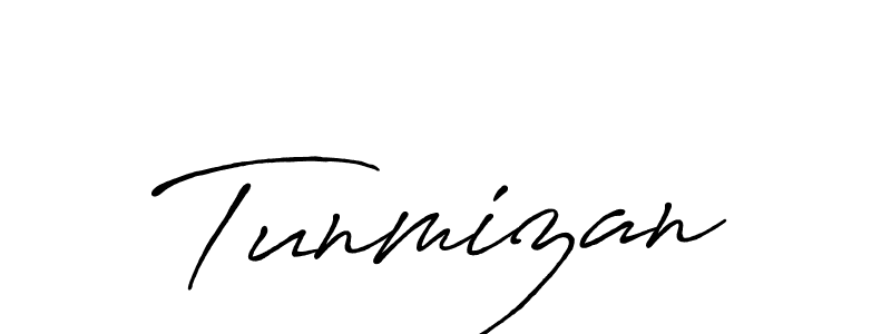 Tunmizan stylish signature style. Best Handwritten Sign (Antro_Vectra_Bolder) for my name. Handwritten Signature Collection Ideas for my name Tunmizan. Tunmizan signature style 7 images and pictures png