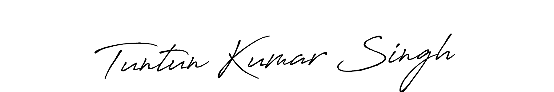 How to Draw Tuntun Kumar Singh signature style? Antro_Vectra_Bolder is a latest design signature styles for name Tuntun Kumar Singh. Tuntun Kumar Singh signature style 7 images and pictures png
