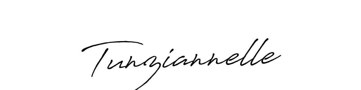 Antro_Vectra_Bolder is a professional signature style that is perfect for those who want to add a touch of class to their signature. It is also a great choice for those who want to make their signature more unique. Get Tunziannelle name to fancy signature for free. Tunziannelle signature style 7 images and pictures png
