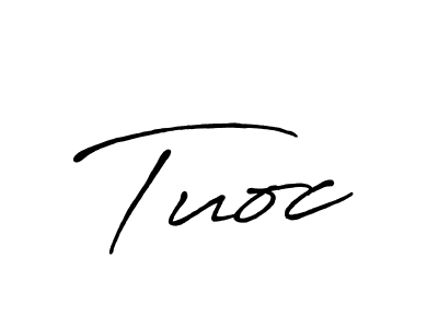 Tuoc stylish signature style. Best Handwritten Sign (Antro_Vectra_Bolder) for my name. Handwritten Signature Collection Ideas for my name Tuoc. Tuoc signature style 7 images and pictures png