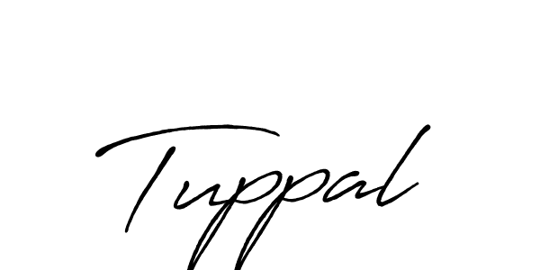 Design your own signature with our free online signature maker. With this signature software, you can create a handwritten (Antro_Vectra_Bolder) signature for name Tuppal. Tuppal signature style 7 images and pictures png