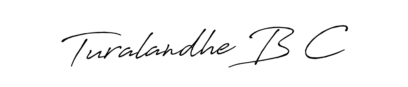 See photos of Turalandhe B C official signature by Spectra . Check more albums & portfolios. Read reviews & check more about Antro_Vectra_Bolder font. Turalandhe B C signature style 7 images and pictures png