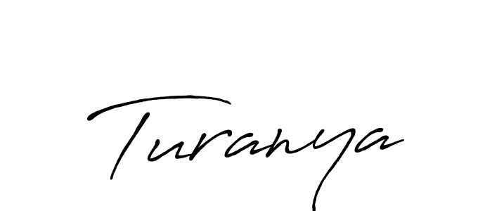 Also You can easily find your signature by using the search form. We will create Turanya name handwritten signature images for you free of cost using Antro_Vectra_Bolder sign style. Turanya signature style 7 images and pictures png