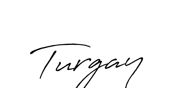 How to make Turgay name signature. Use Antro_Vectra_Bolder style for creating short signs online. This is the latest handwritten sign. Turgay signature style 7 images and pictures png