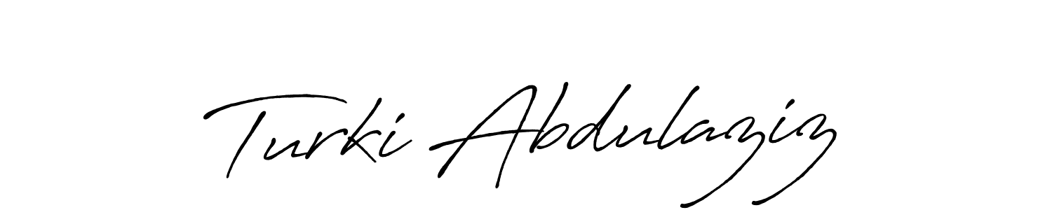 You should practise on your own different ways (Antro_Vectra_Bolder) to write your name (Turki Abdulaziz) in signature. don't let someone else do it for you. Turki Abdulaziz signature style 7 images and pictures png