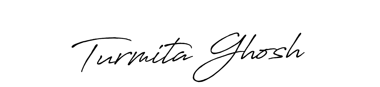 How to make Turmita Ghosh signature? Antro_Vectra_Bolder is a professional autograph style. Create handwritten signature for Turmita Ghosh name. Turmita Ghosh signature style 7 images and pictures png