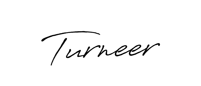 Also You can easily find your signature by using the search form. We will create Turneer name handwritten signature images for you free of cost using Antro_Vectra_Bolder sign style. Turneer signature style 7 images and pictures png