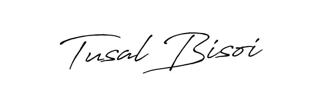Also You can easily find your signature by using the search form. We will create Tusal Bisoi name handwritten signature images for you free of cost using Antro_Vectra_Bolder sign style. Tusal Bisoi signature style 7 images and pictures png