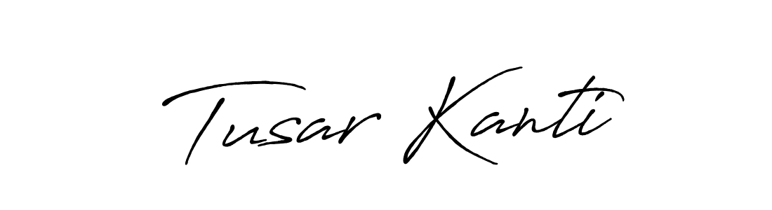 How to make Tusar Kanti signature? Antro_Vectra_Bolder is a professional autograph style. Create handwritten signature for Tusar Kanti name. Tusar Kanti signature style 7 images and pictures png