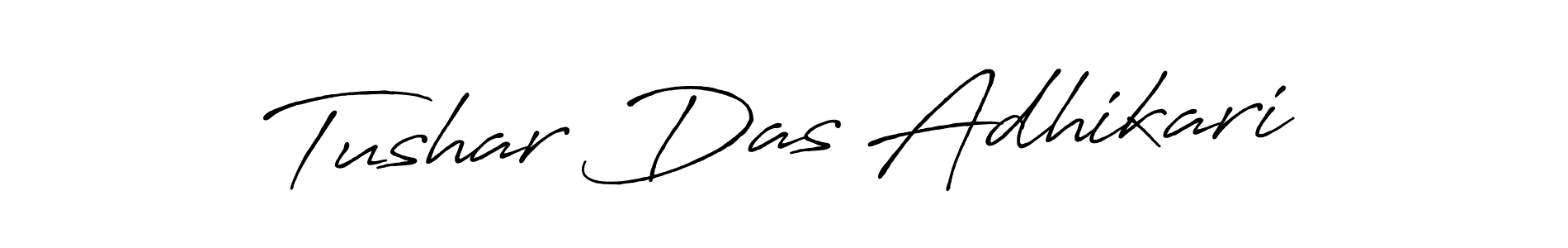 You should practise on your own different ways (Antro_Vectra_Bolder) to write your name (Tushar Das Adhikari) in signature. don't let someone else do it for you. Tushar Das Adhikari signature style 7 images and pictures png
