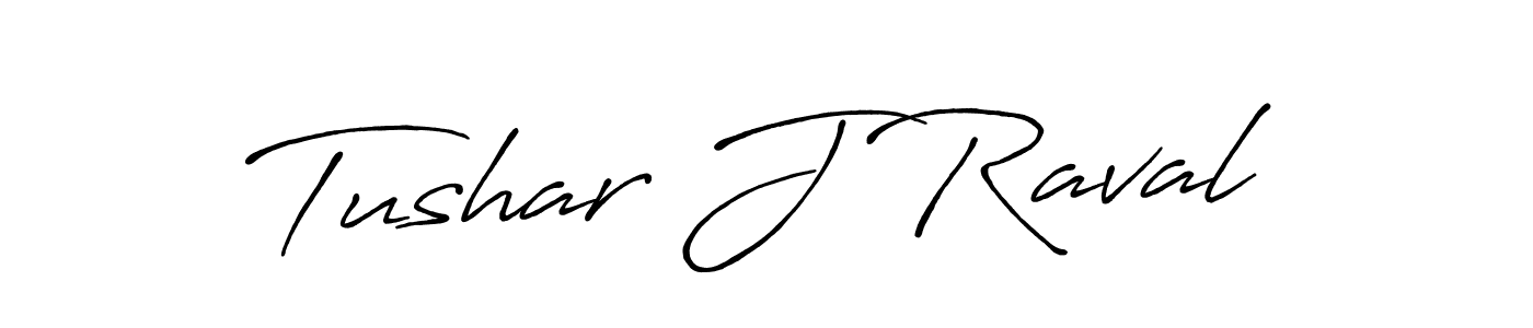 How to Draw Tushar J Raval signature style? Antro_Vectra_Bolder is a latest design signature styles for name Tushar J Raval. Tushar J Raval signature style 7 images and pictures png