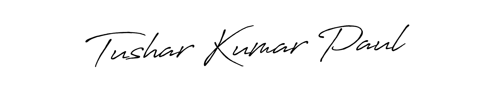 How to make Tushar Kumar Paul signature? Antro_Vectra_Bolder is a professional autograph style. Create handwritten signature for Tushar Kumar Paul name. Tushar Kumar Paul signature style 7 images and pictures png