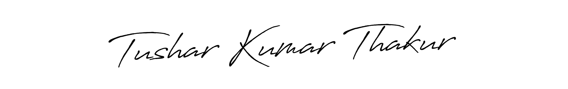 Use a signature maker to create a handwritten signature online. With this signature software, you can design (Antro_Vectra_Bolder) your own signature for name Tushar Kumar Thakur. Tushar Kumar Thakur signature style 7 images and pictures png