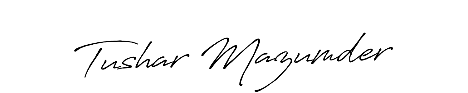 if you are searching for the best signature style for your name Tushar Mazumder. so please give up your signature search. here we have designed multiple signature styles  using Antro_Vectra_Bolder. Tushar Mazumder signature style 7 images and pictures png