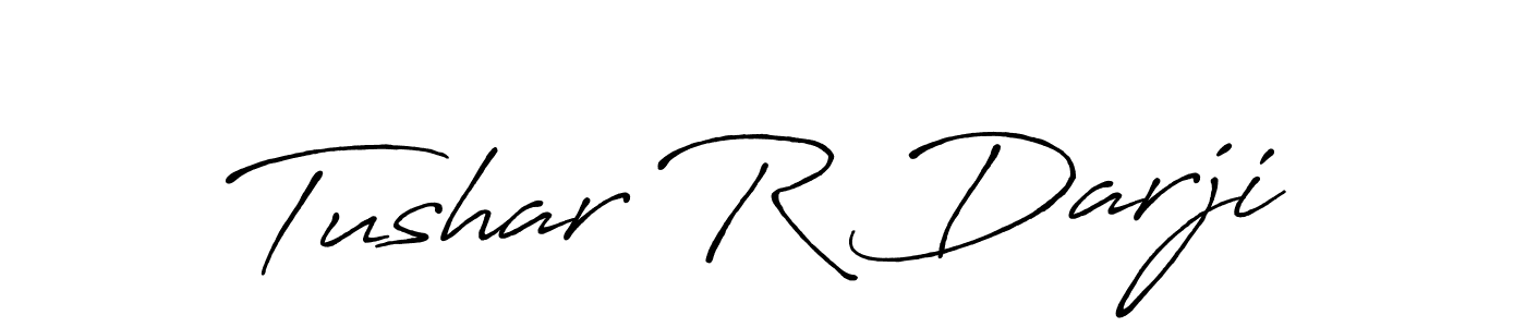 How to Draw Tushar R Darji signature style? Antro_Vectra_Bolder is a latest design signature styles for name Tushar R Darji. Tushar R Darji signature style 7 images and pictures png