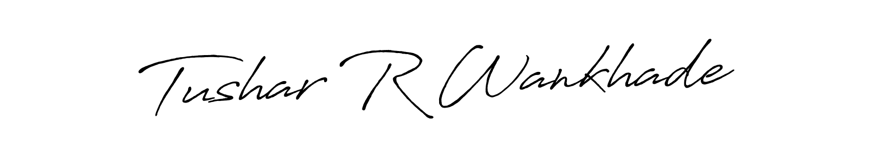 You can use this online signature creator to create a handwritten signature for the name Tushar R Wankhade. This is the best online autograph maker. Tushar R Wankhade signature style 7 images and pictures png