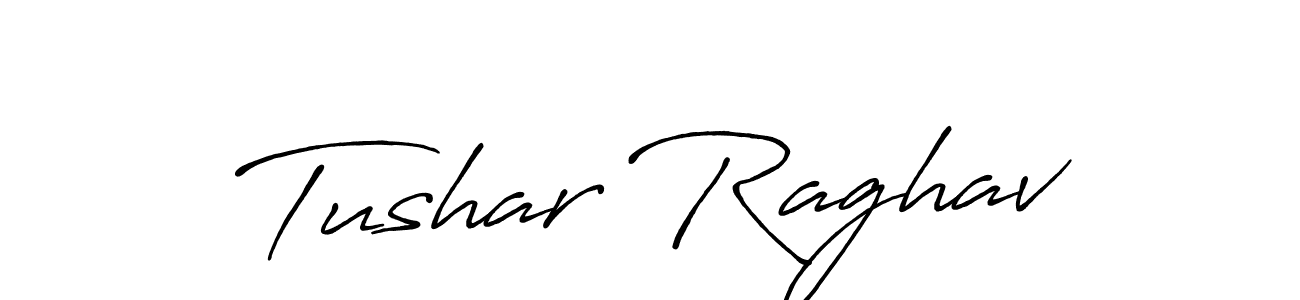 Also You can easily find your signature by using the search form. We will create Tushar Raghav name handwritten signature images for you free of cost using Antro_Vectra_Bolder sign style. Tushar Raghav signature style 7 images and pictures png