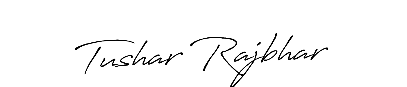 You should practise on your own different ways (Antro_Vectra_Bolder) to write your name (Tushar Rajbhar) in signature. don't let someone else do it for you. Tushar Rajbhar signature style 7 images and pictures png