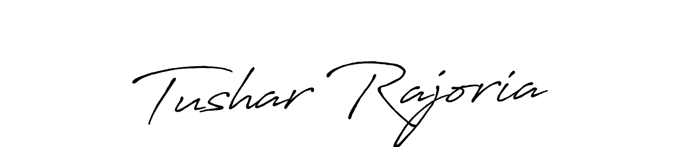 How to Draw Tushar Rajoria signature style? Antro_Vectra_Bolder is a latest design signature styles for name Tushar Rajoria. Tushar Rajoria signature style 7 images and pictures png