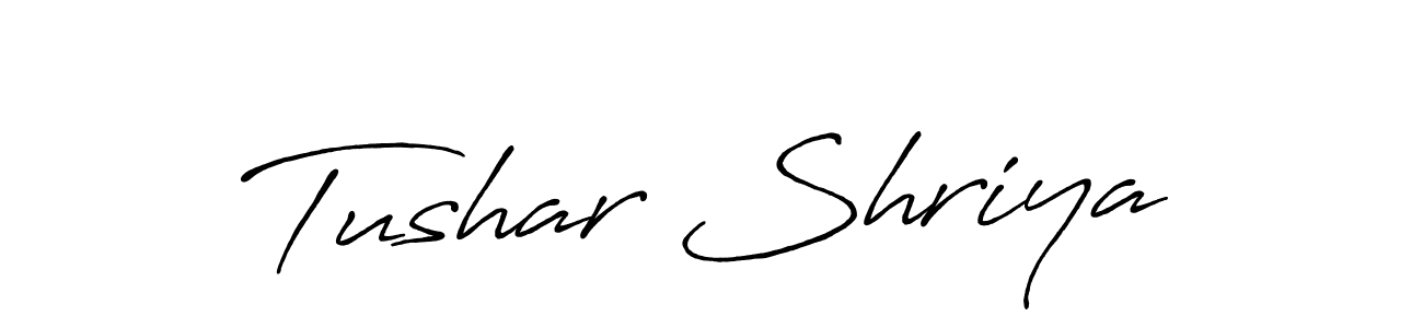 This is the best signature style for the Tushar Shriya name. Also you like these signature font (Antro_Vectra_Bolder). Mix name signature. Tushar Shriya signature style 7 images and pictures png