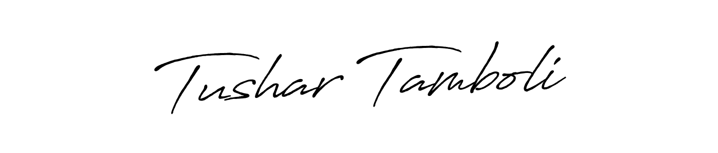 Make a beautiful signature design for name Tushar Tamboli. Use this online signature maker to create a handwritten signature for free. Tushar Tamboli signature style 7 images and pictures png