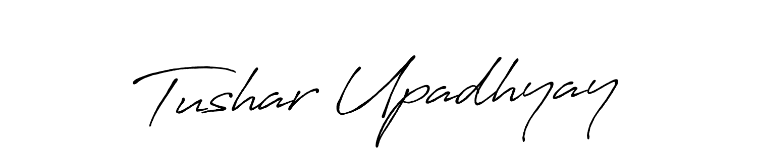 Also You can easily find your signature by using the search form. We will create Tushar Upadhyay name handwritten signature images for you free of cost using Antro_Vectra_Bolder sign style. Tushar Upadhyay signature style 7 images and pictures png