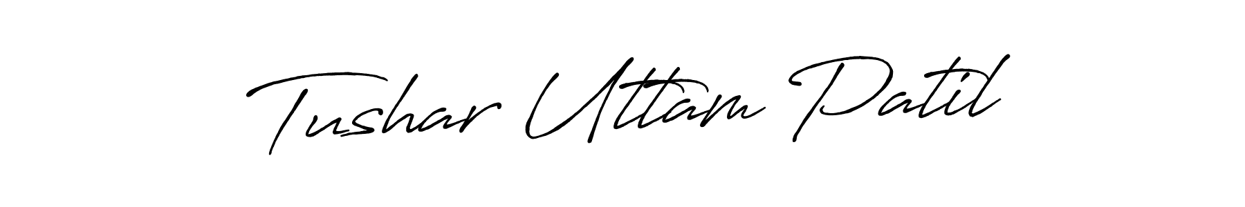 The best way (Antro_Vectra_Bolder) to make a short signature is to pick only two or three words in your name. The name Tushar Uttam Patil include a total of six letters. For converting this name. Tushar Uttam Patil signature style 7 images and pictures png