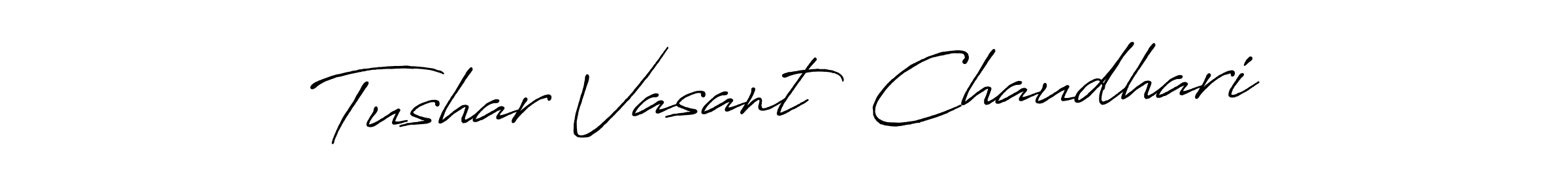 Best and Professional Signature Style for Tushar Vasant  Chaudhari. Antro_Vectra_Bolder Best Signature Style Collection. Tushar Vasant  Chaudhari signature style 7 images and pictures png