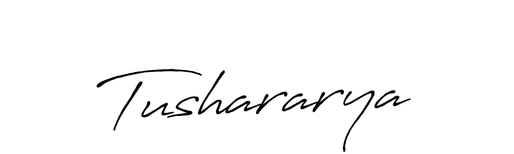 Make a short Tushararya signature style. Manage your documents anywhere anytime using Antro_Vectra_Bolder. Create and add eSignatures, submit forms, share and send files easily. Tushararya signature style 7 images and pictures png