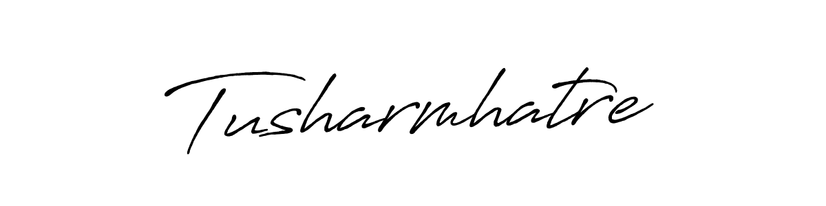 Create a beautiful signature design for name Tusharmhatre. With this signature (Antro_Vectra_Bolder) fonts, you can make a handwritten signature for free. Tusharmhatre signature style 7 images and pictures png