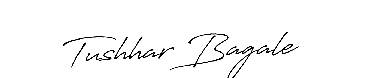 This is the best signature style for the Tushhar Bagale name. Also you like these signature font (Antro_Vectra_Bolder). Mix name signature. Tushhar Bagale signature style 7 images and pictures png