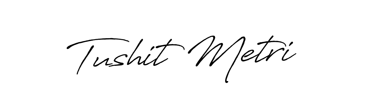 Also You can easily find your signature by using the search form. We will create Tushit Metri name handwritten signature images for you free of cost using Antro_Vectra_Bolder sign style. Tushit Metri signature style 7 images and pictures png